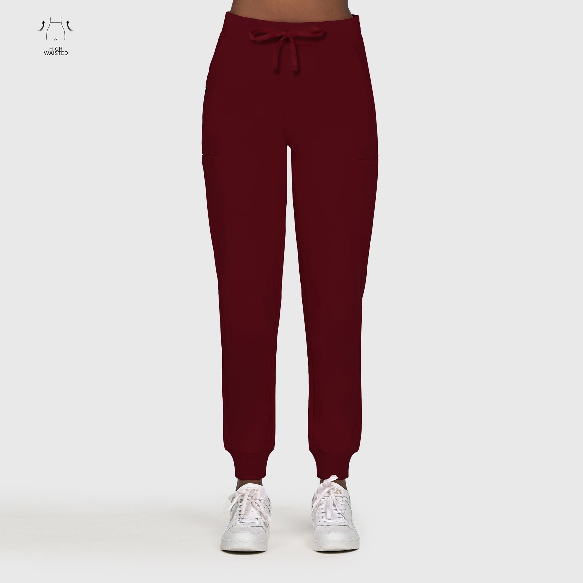 High Waisted Flex Nine-Pocket Jogger Scrub Pant