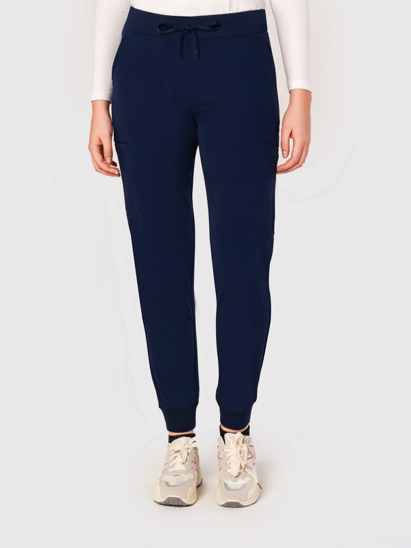 Zing Nine-Pocket Jogger Scrub Pant