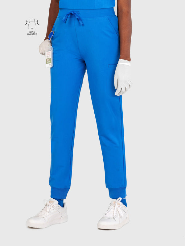 High Waisted Flex Nine-Pocket Jogger Scrub Pant