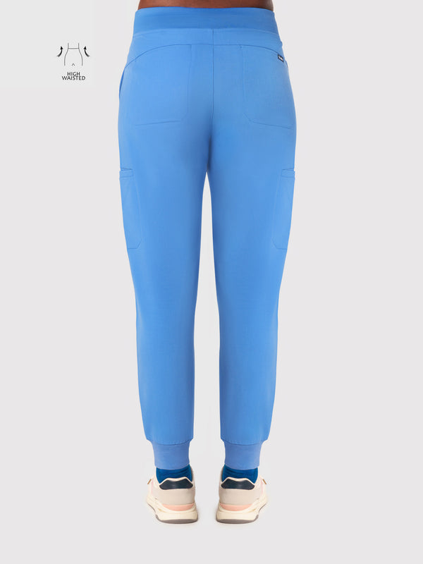 High Waisted Flex Nine-Pocket Jogger Scrub Pant