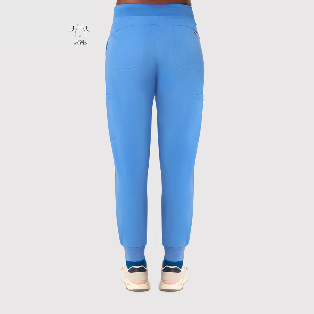 High Waisted Flex Nine-Pocket Jogger Scrub Pant