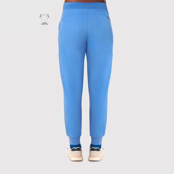 High Waisted Flex Nine-Pocket Jogger Scrub Pant
