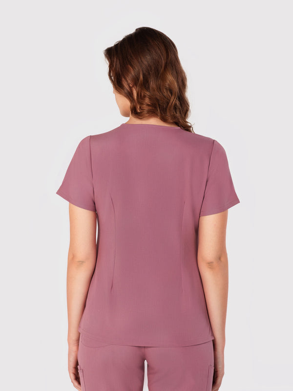Seam Two-Pocket Scrub Top