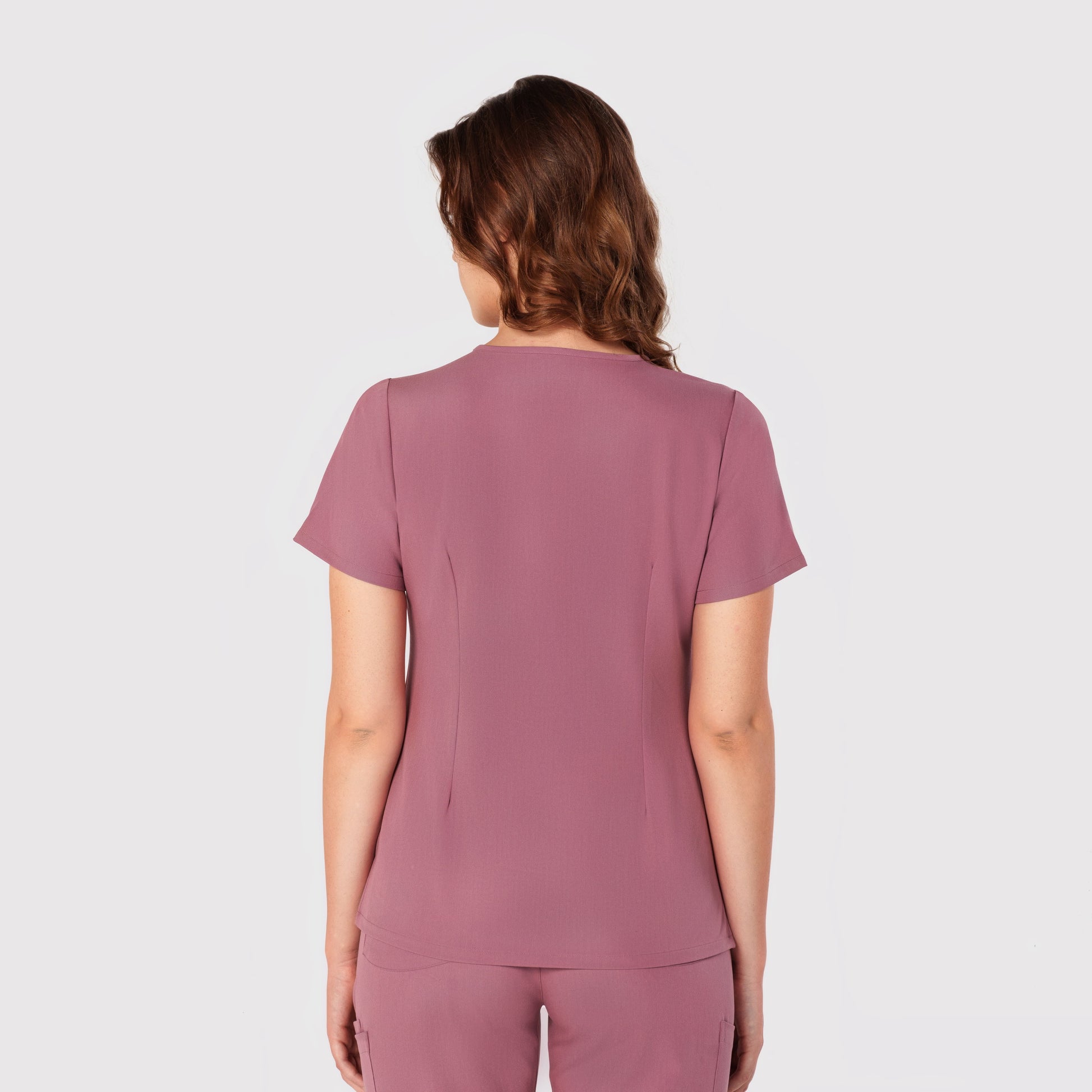 Seam Two-Pocket Scrub Top