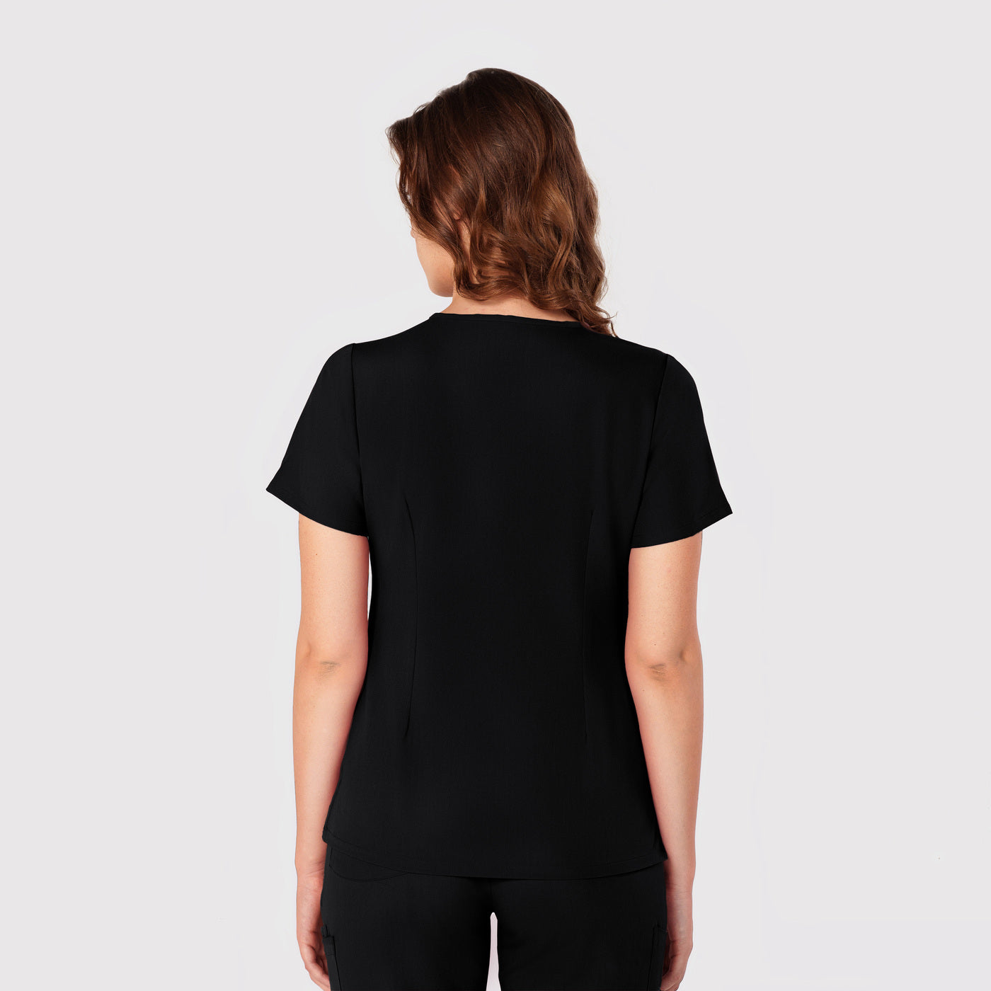 Seam Two-Pocket Scrub Top