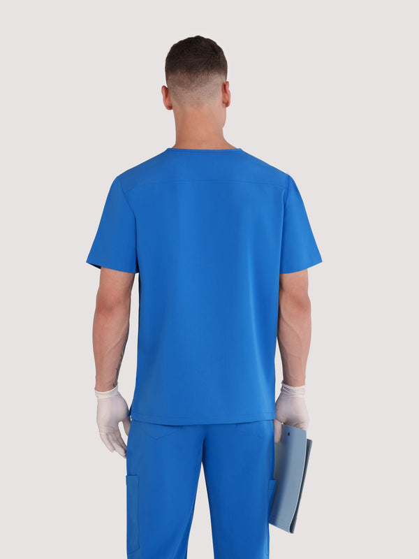 Trio Three-Pocket Scrub Top