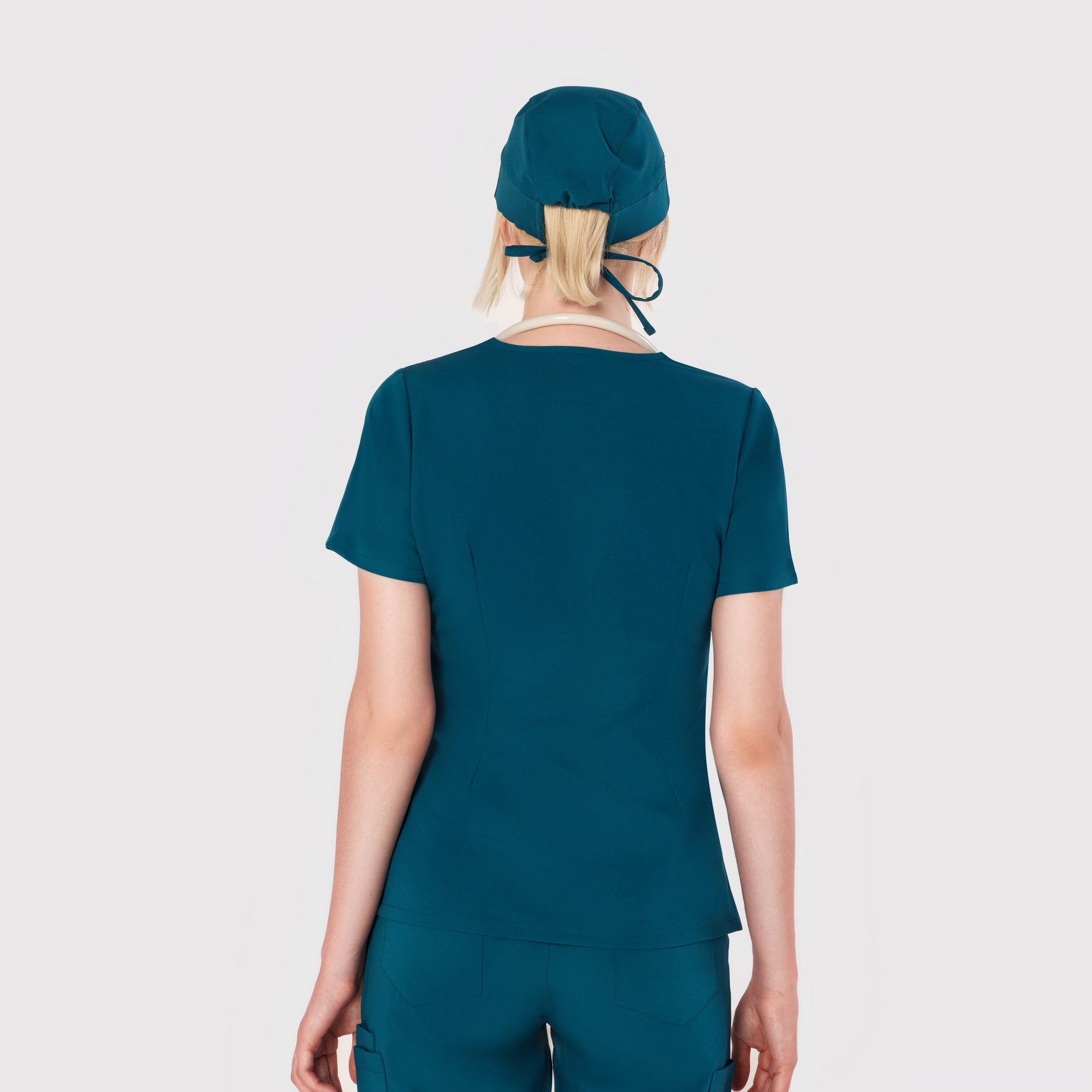 Seam Two-Pocket Scrub Top