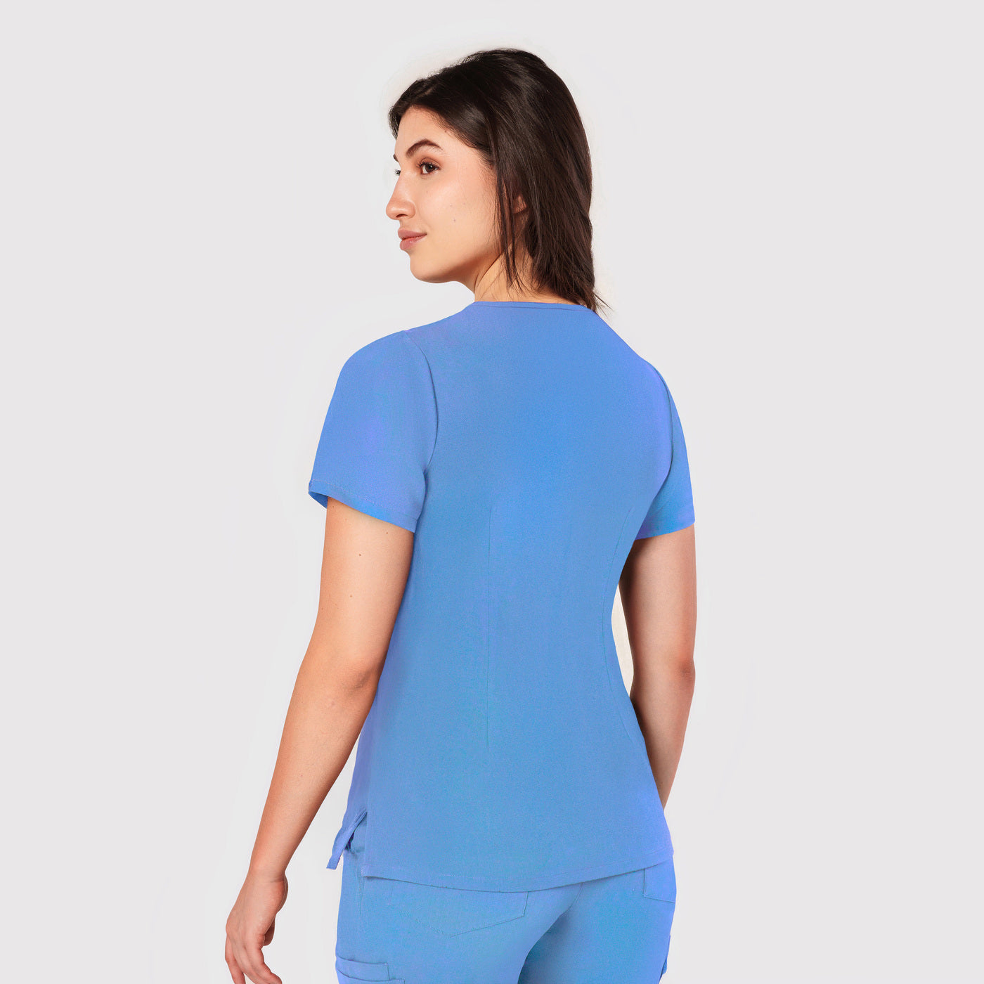 Seam Two-Pocket Scrub Top
