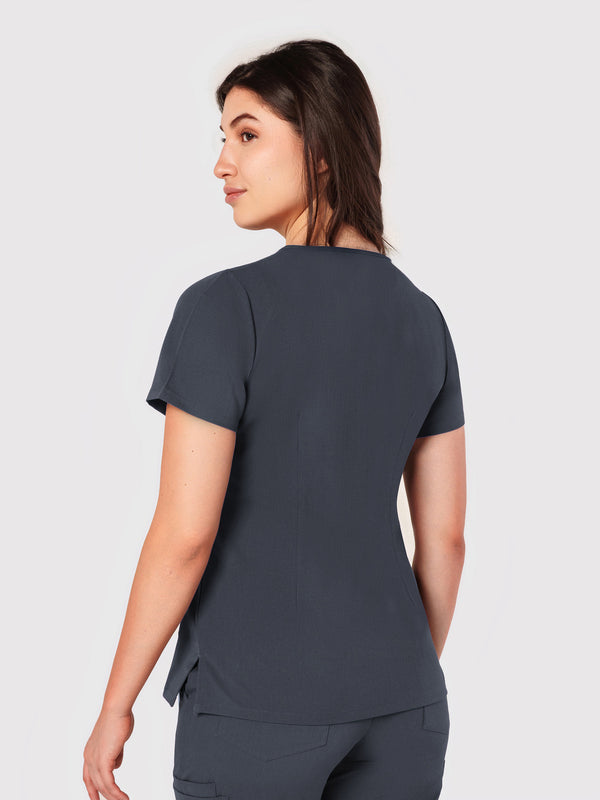Seam Two-Pocket Scrub Top
