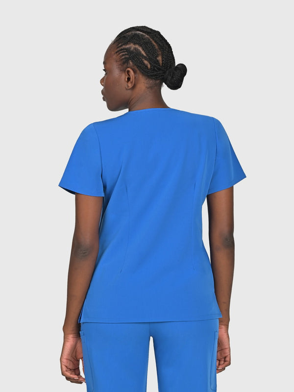 Seam Two-Pocket Scrub Top