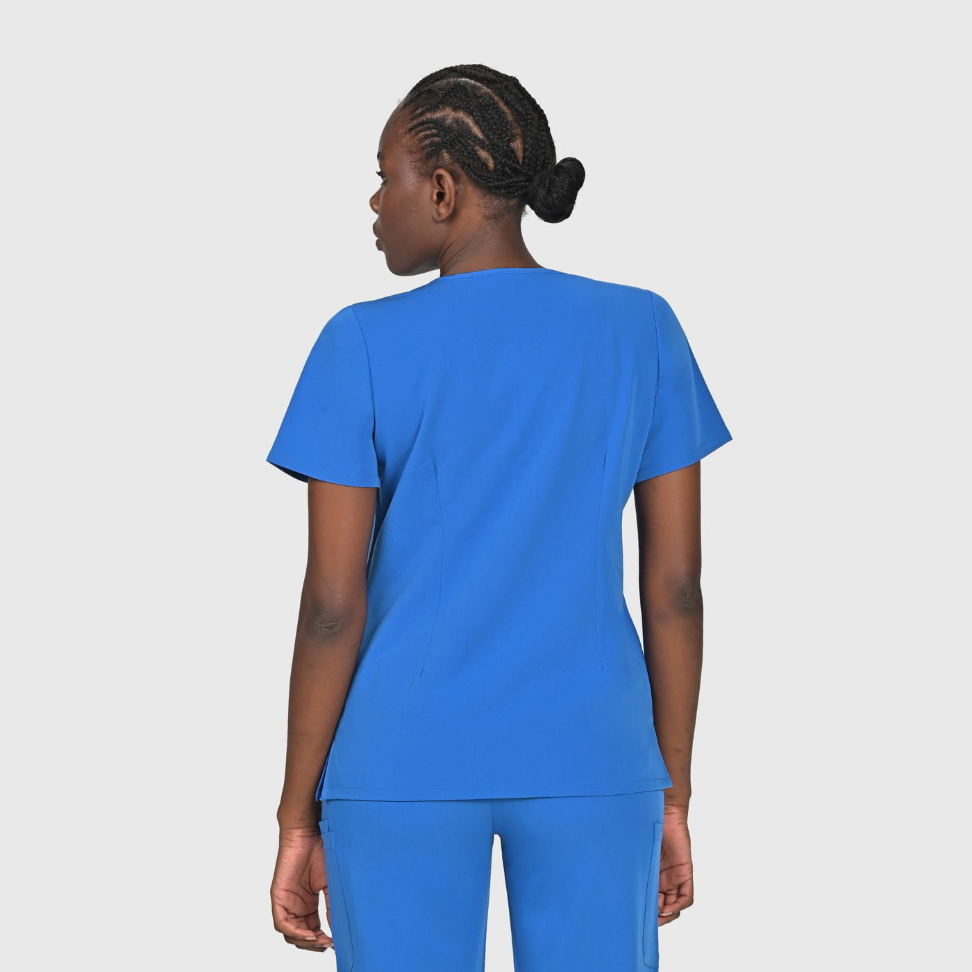 Seam Two-Pocket Scrub Top