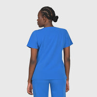 Seam Two-Pocket Scrub Top