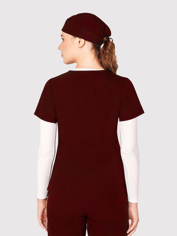 Seam Two-Pocket Scrub Top