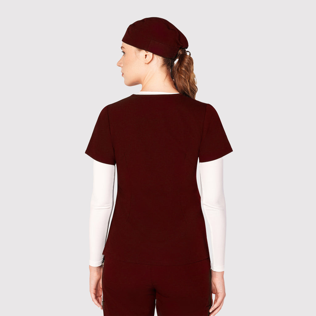 Seam Two-Pocket Scrub Top