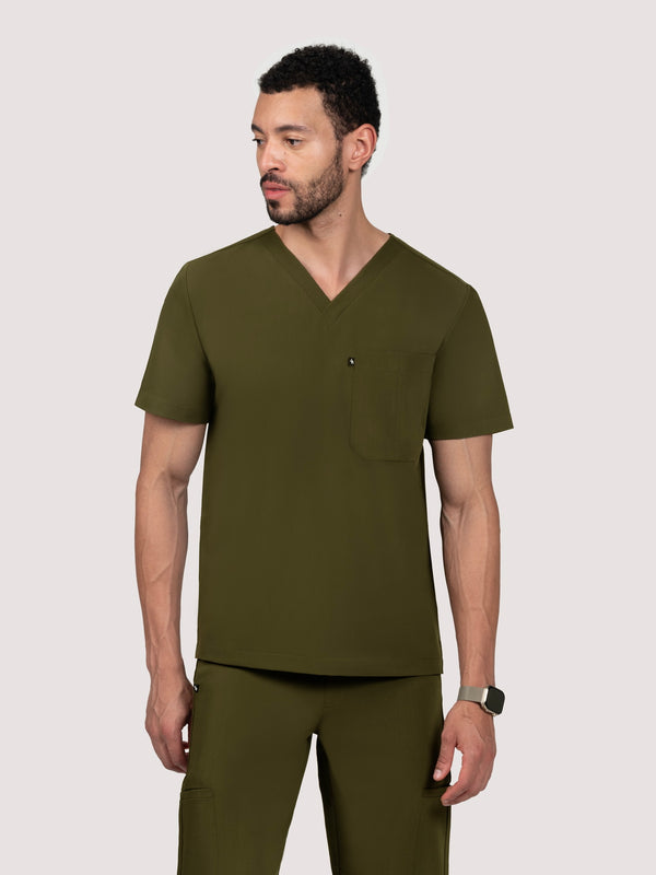 Prime Two-Pocket Scrub Top