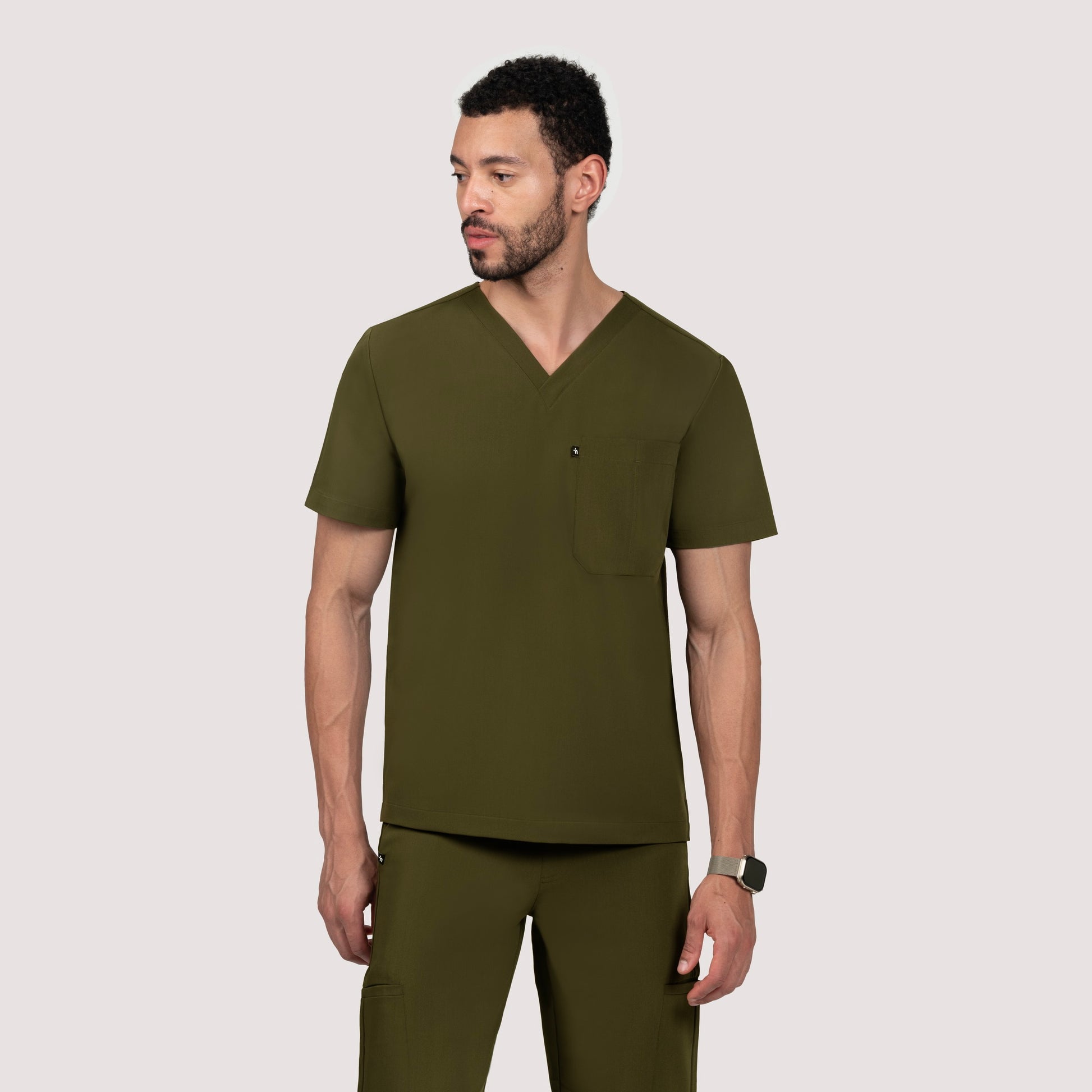Prime Two-Pocket Scrub Top