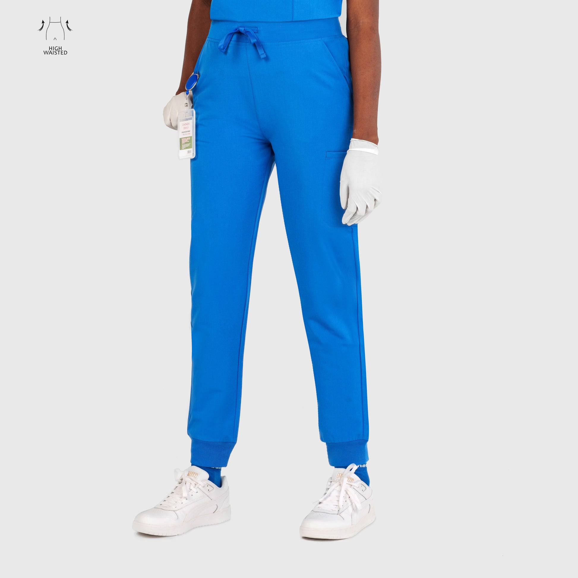 High Waisted Flex Nine-Pocket Jogger Scrub Pant