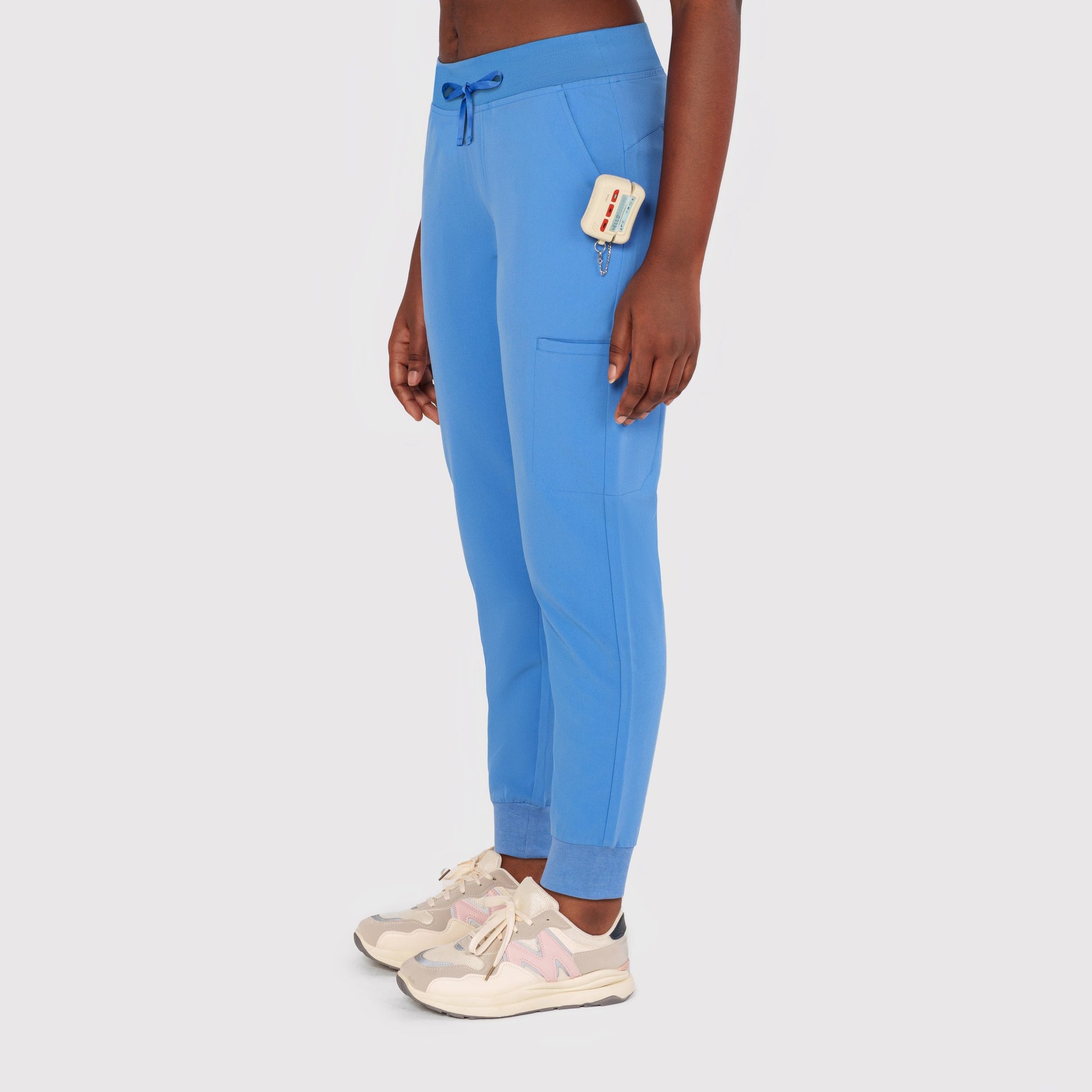Zing Nine-Pocket Jogger Scrub Pant