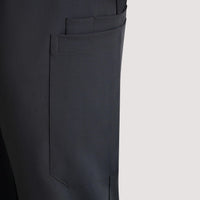 Sleek Eight-Pocket Slim Scrub Pant