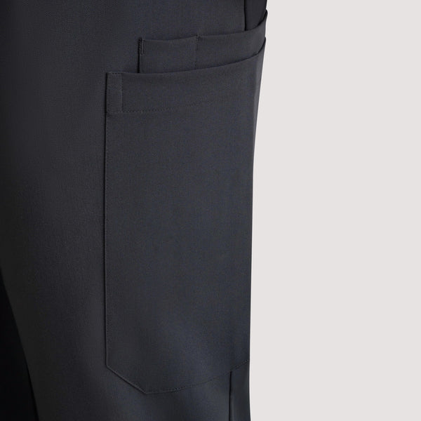 Sleek Eight-Pocket Slim Scrub Pant