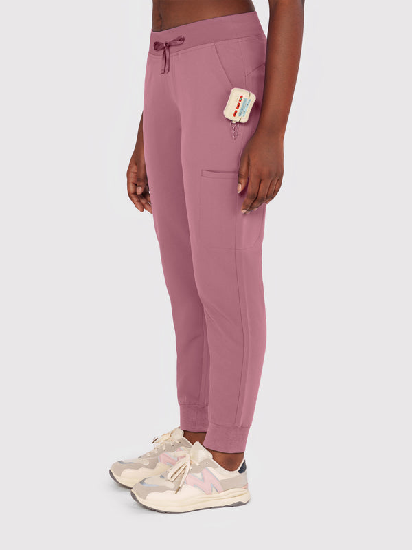 Zing Nine-Pocket Jogger Scrub Pant