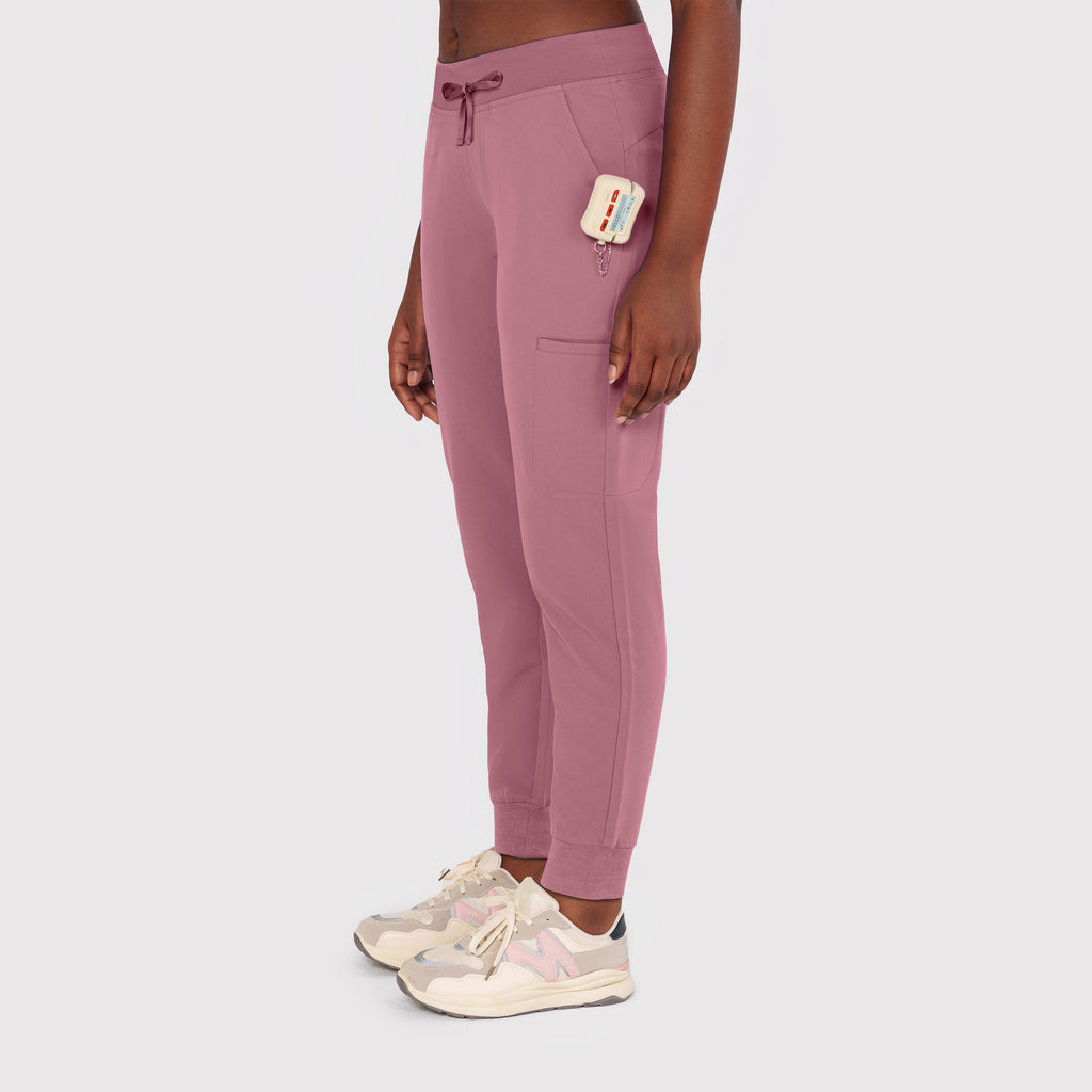 Zing Nine-Pocket Jogger Scrub Pant