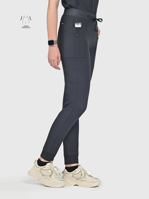 High Waisted Flex Nine-Pocket Jogger Scrub Pant