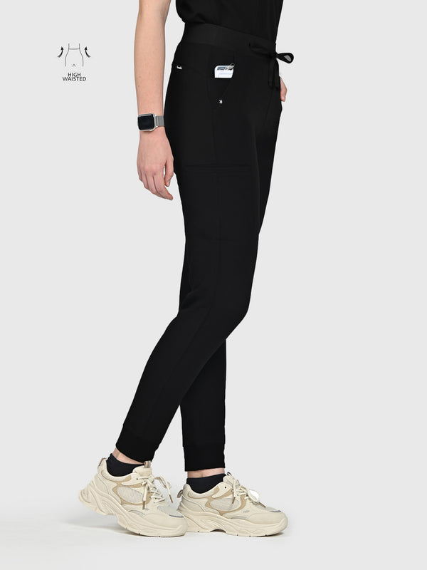High Waisted Flex Nine-Pocket Jogger Scrub Pant
