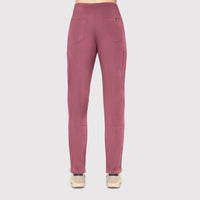 Sleek Eight-Pocket Slim Scrub Pant