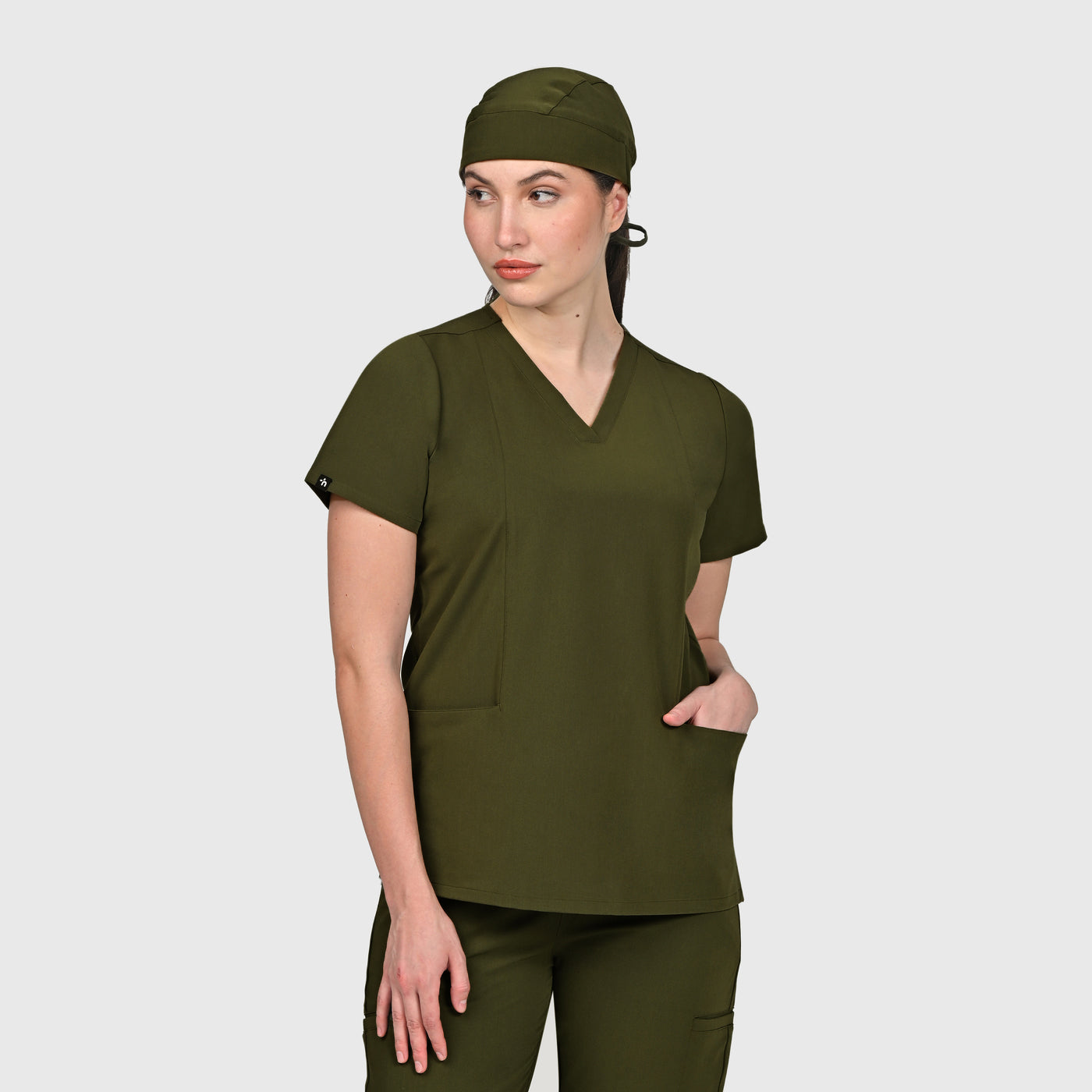 Equip Seven-Pocket Scrub Top