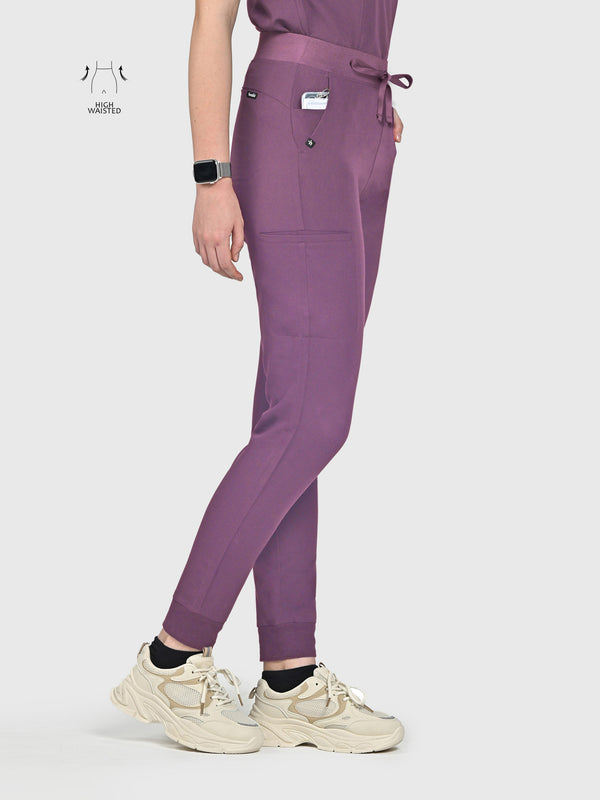 High Waisted Flex Nine-Pocket Jogger Scrub Pant