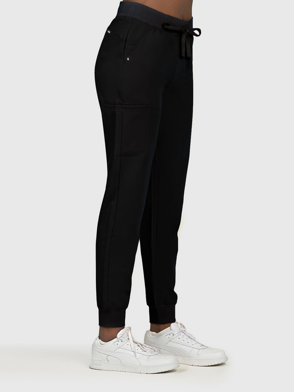 Zing Nine-Pocket Jogger Scrub Pant