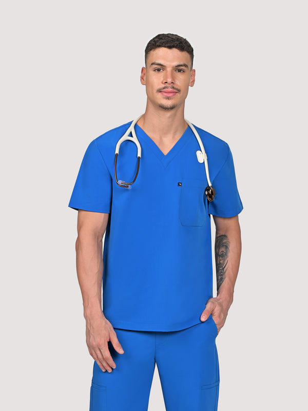 Prime Two-Pocket Scrub Top