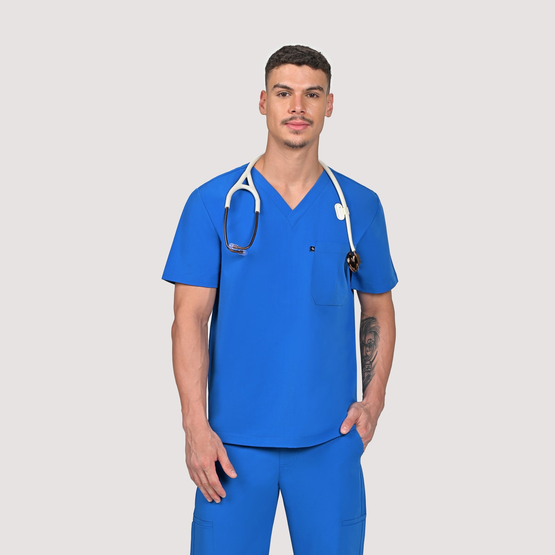 Prime Two-Pocket Scrub Top