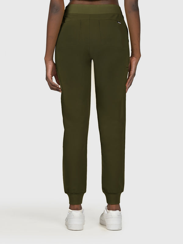 Zing Nine-Pocket Jogger Scrub Pant