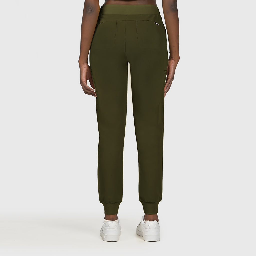 Zing Nine-Pocket Jogger Scrub Pant