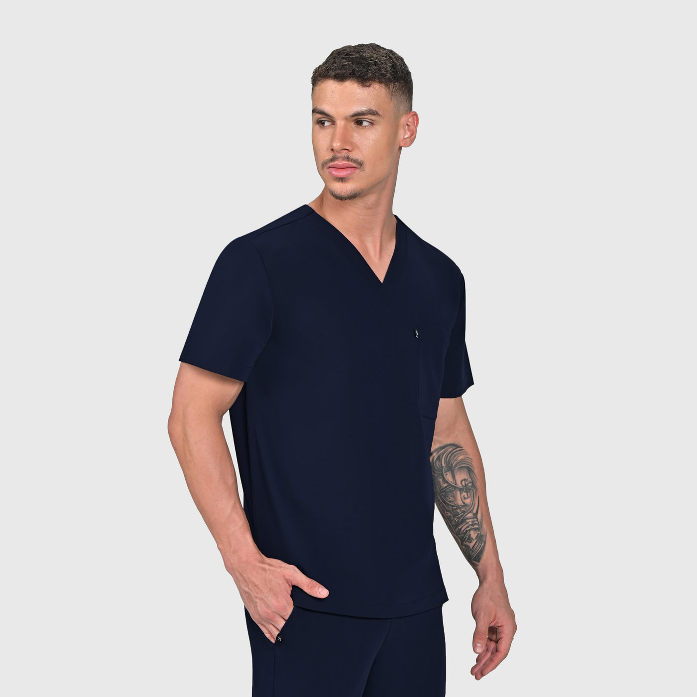 Prime Two-Pocket Scrub Top