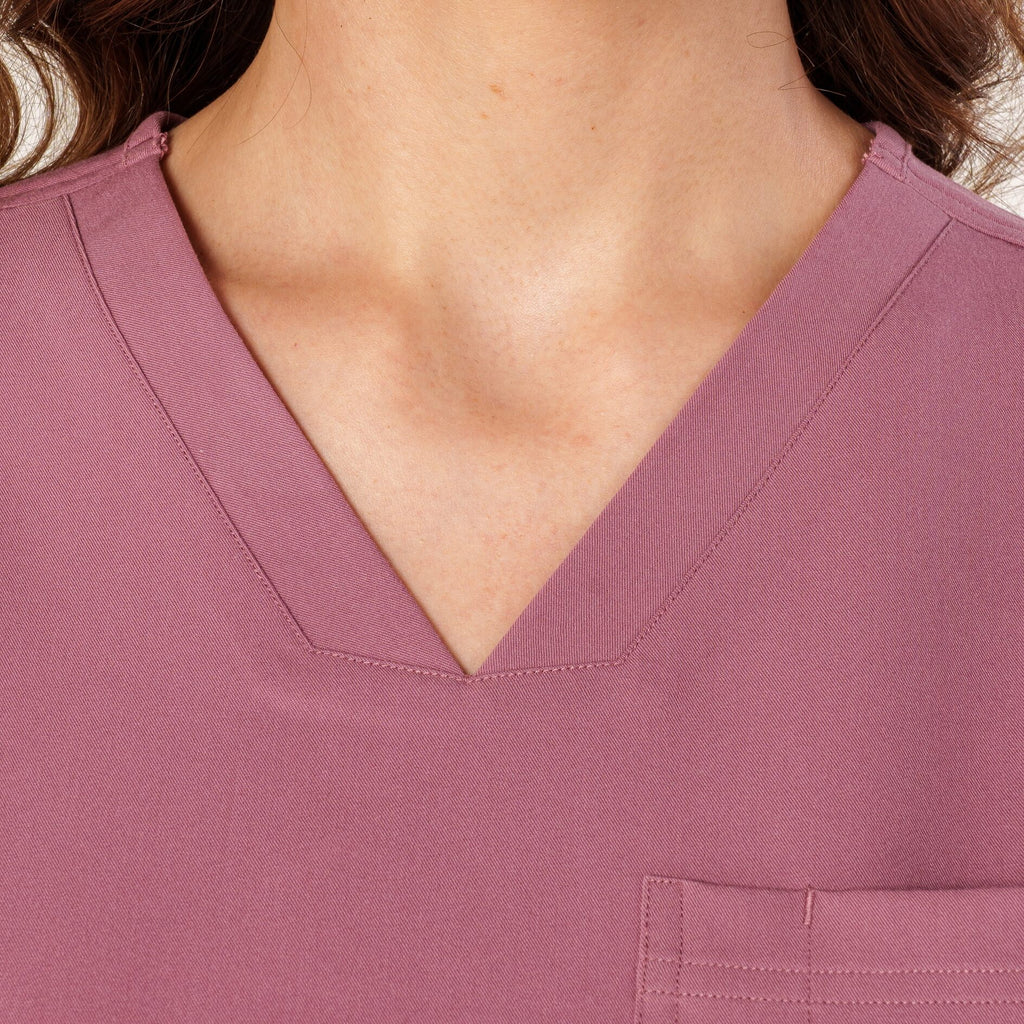 Seam Two-Pocket Scrub Top