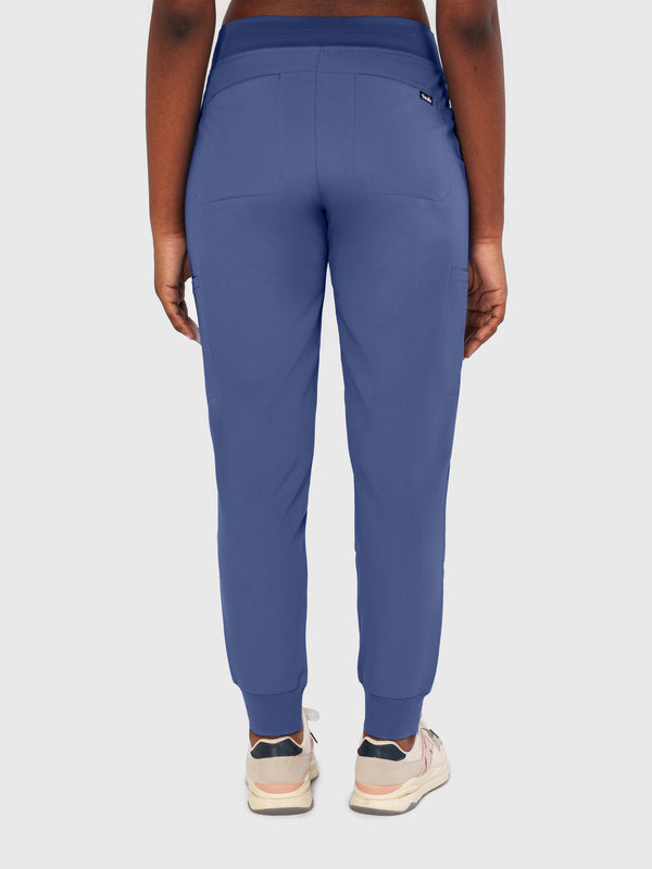 Zing Nine-Pocket Jogger Scrub Pant