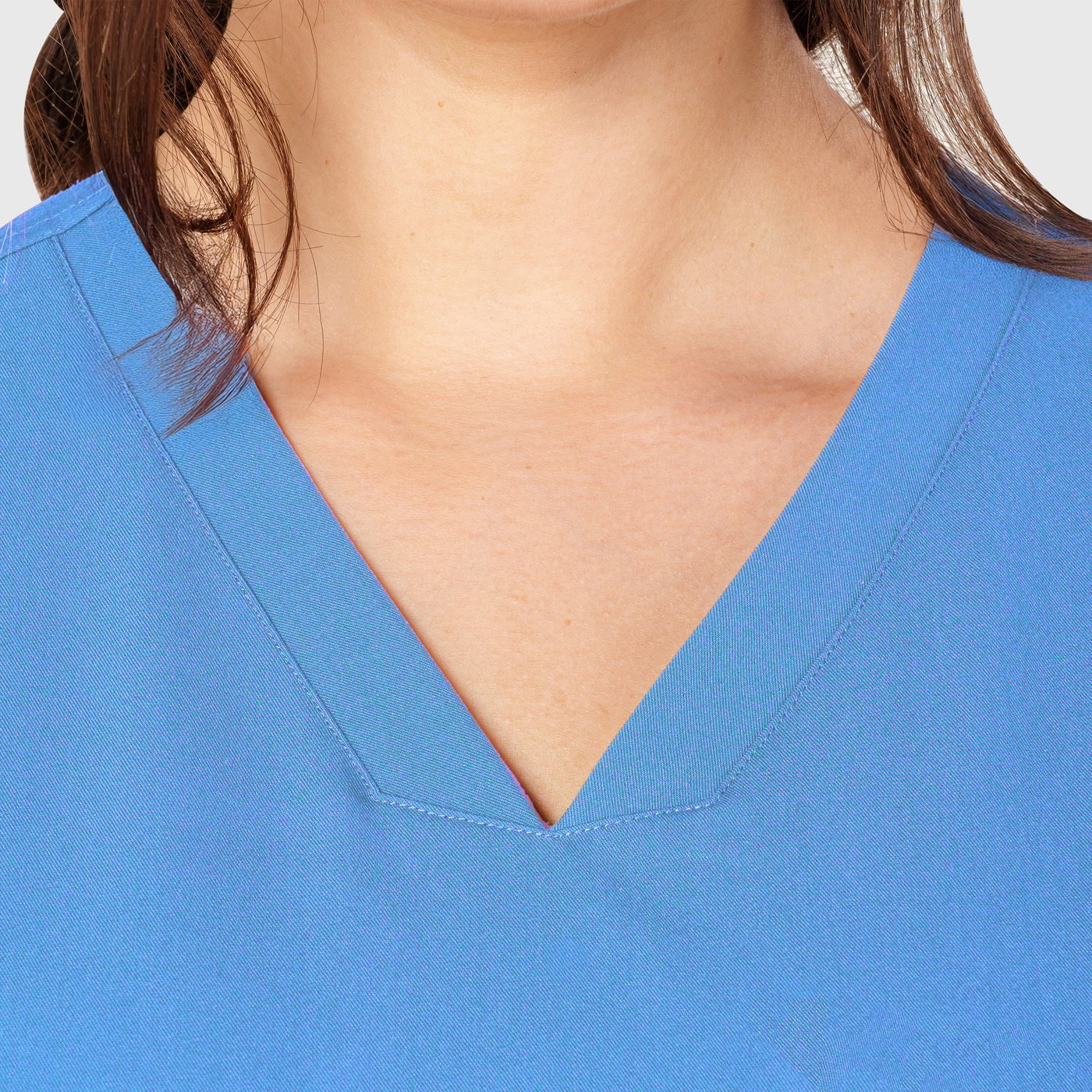 Seam Two-Pocket Scrub Top