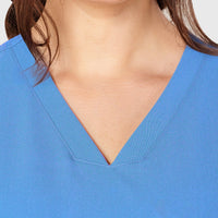 Seam Two-Pocket Scrub Top