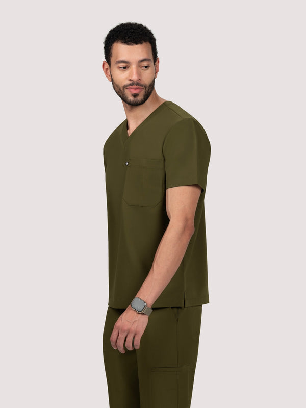 Prime Two-Pocket Scrub Top