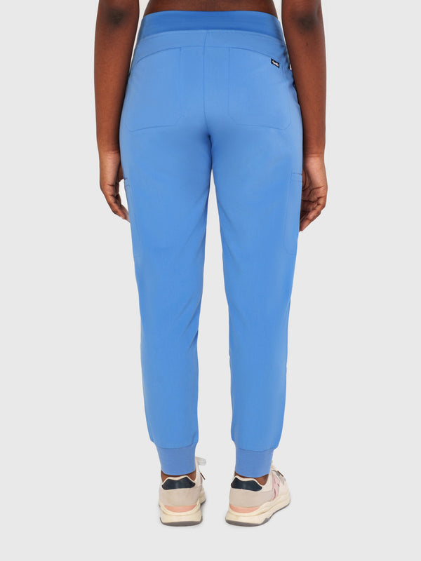 Zing Nine-Pocket Jogger Scrub Pant