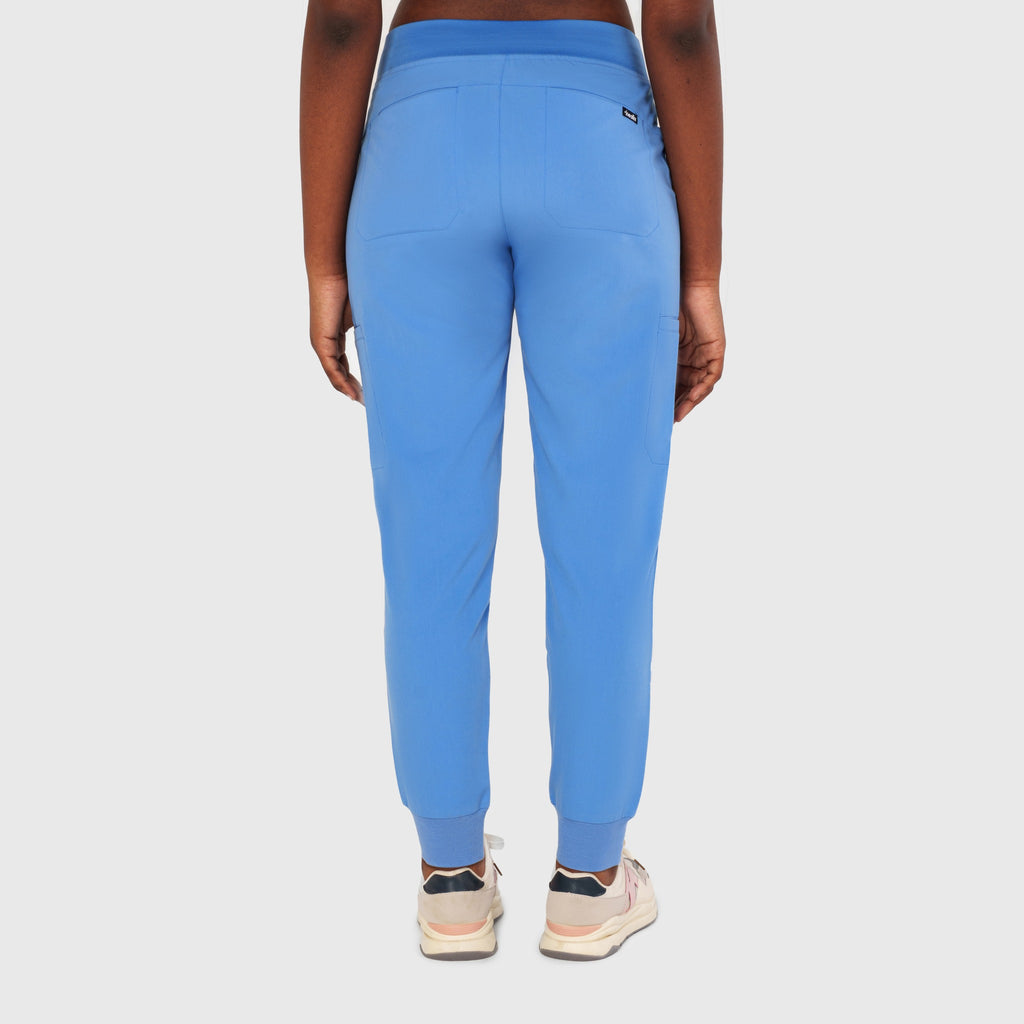 Zing Nine-Pocket Jogger Scrub Pant