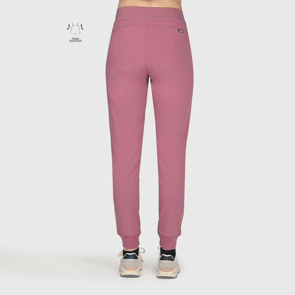 High Waisted Flex Nine-Pocket Jogger Scrub Pant