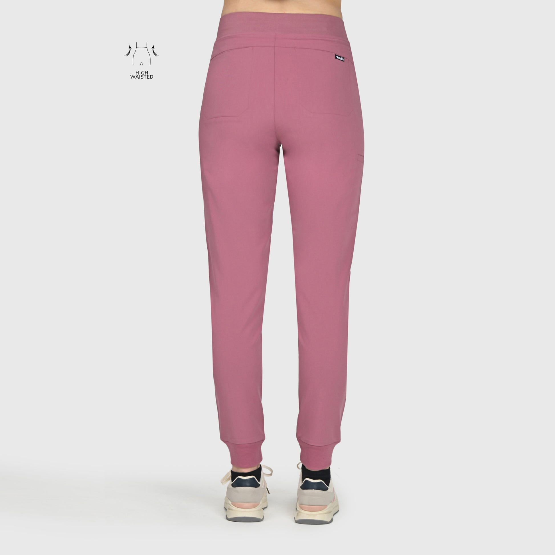 High Waisted Flex Nine-Pocket Jogger Scrub Pant