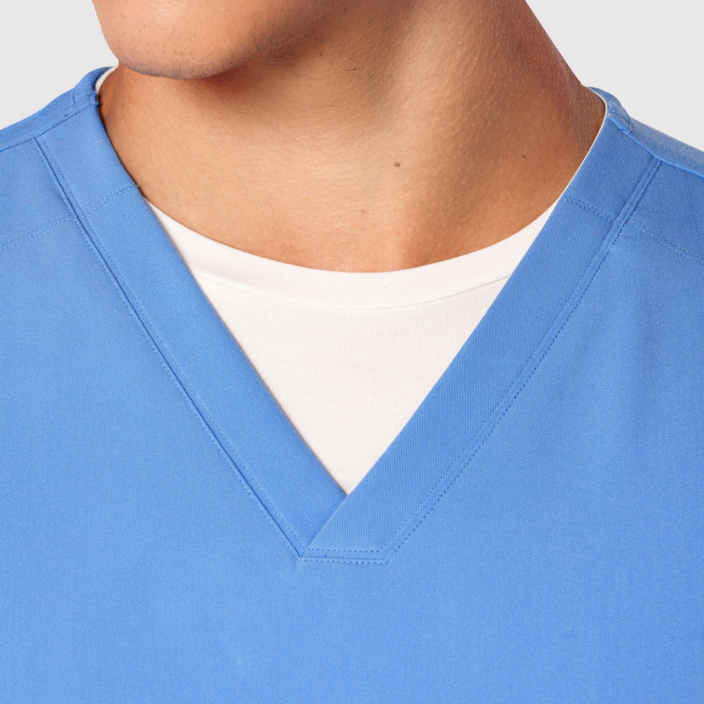Trio Three-Pocket Scrub Top