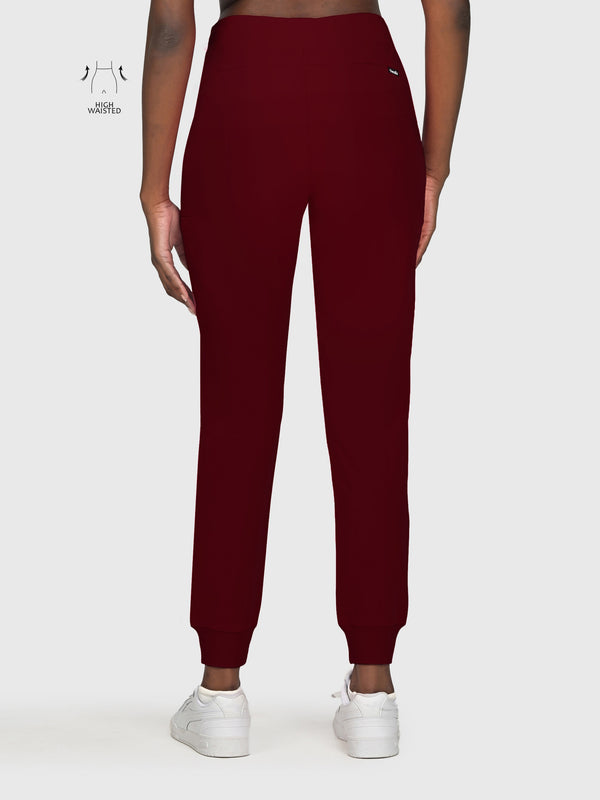 High Waisted Flex Nine-Pocket Jogger Scrub Pant