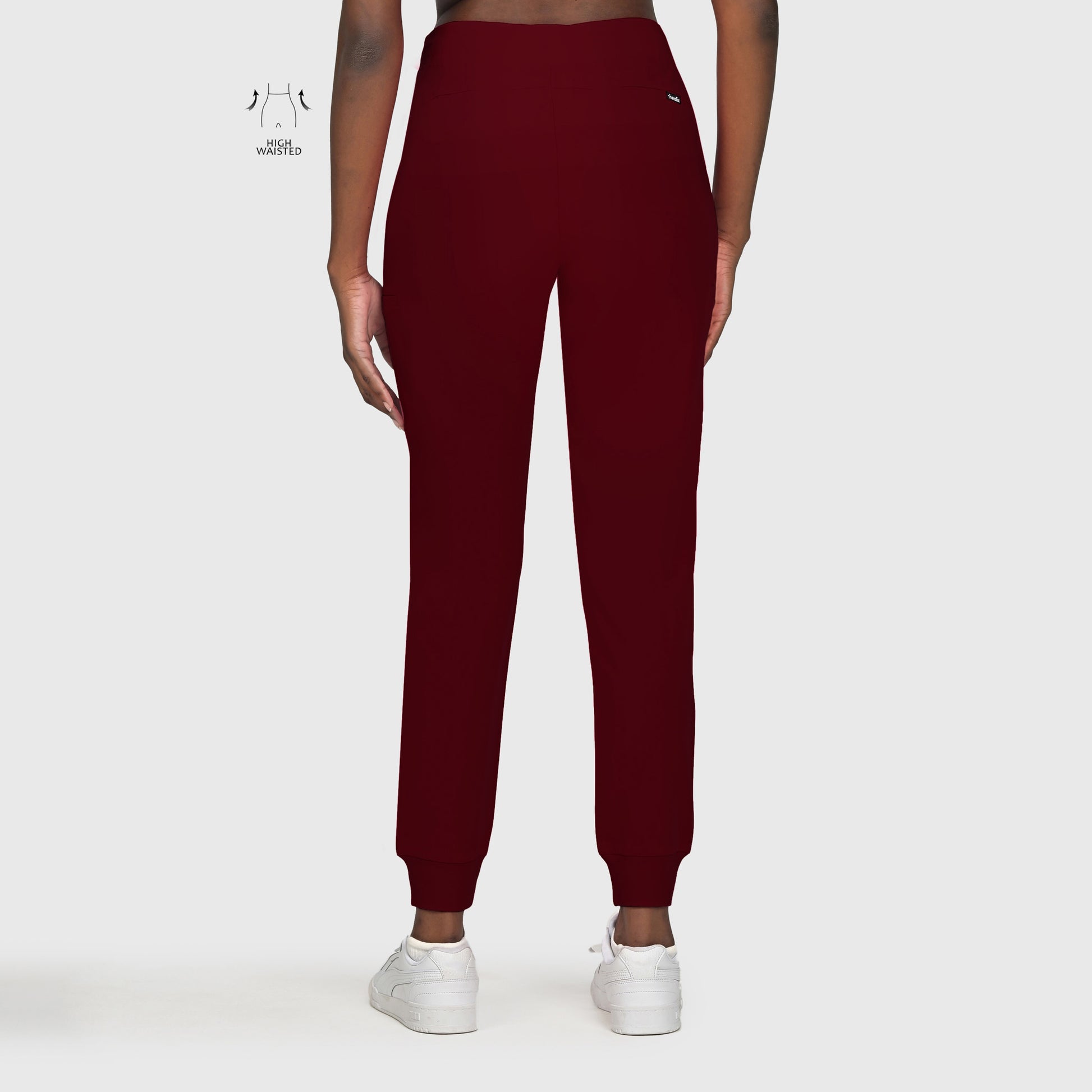 High Waisted Flex Nine-Pocket Jogger Scrub Pant