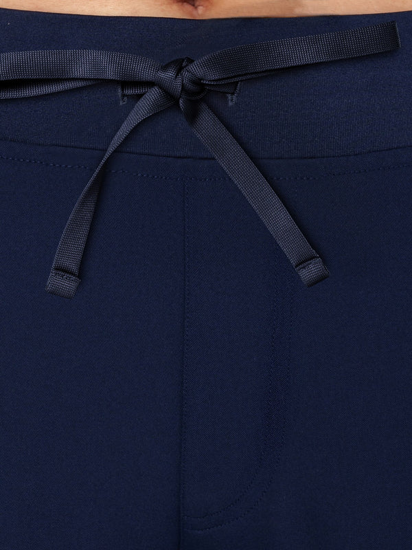 Sleek Eight-Pocket Slim Scrub Pant
